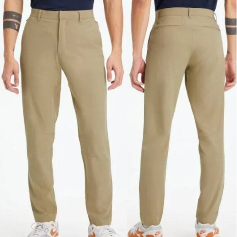 Fabletics Men's The Only Pant Light Tan Size 34